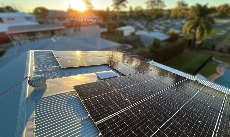 BFT Electrical Solar Array installation